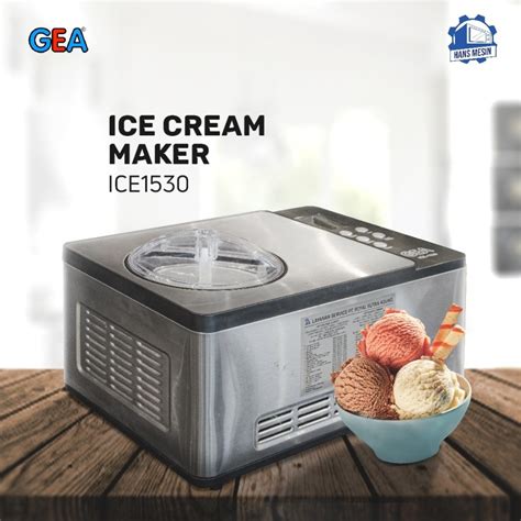 Jual Mesin Pembuat Es Cream Gelato Hard Ice Cream Machine GEA ICE Shopee Indonesia