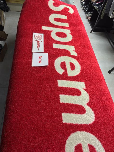 Supreme Rug Red Box Vip 3 Ft By 5 Ft Jwong Boutique