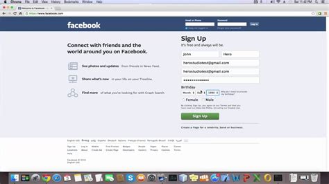 Share photos and videos, send messages and get updates. How to create a Facebook account | How to make a Facebook ...