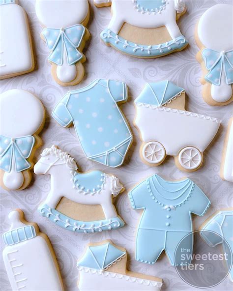 Pin By Lourdes Morales On Cakegenderpregnacy Baby Cookies Cookie
