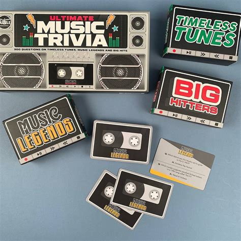 Song trivia is an online musical quiz game to guess the artist and song names. Ultimate Music Trivia Quiz Game By Nest | notonthehighstreet.com