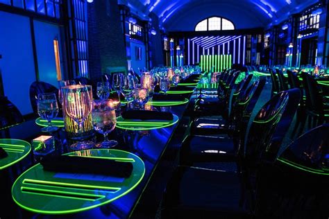 9 Neon Party Ideas That Have Us Aglow Photos Partyslate