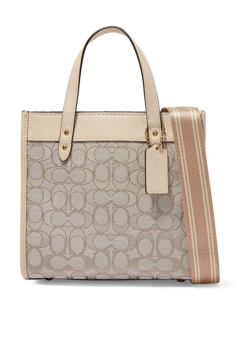 Buy Coach Field Tote 22 In Signature Jacquard For Womens Bloomingdale