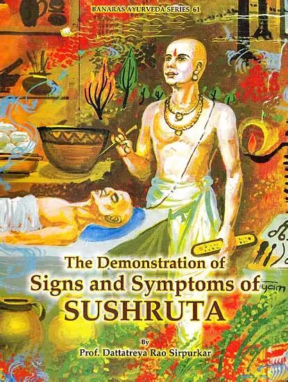 The Demonstration Of Signs And Symptoms Of Sushruta Exotic India Art