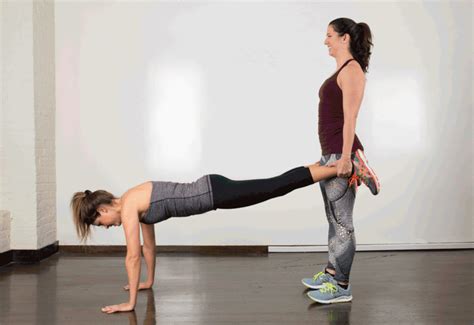 Full Body Partner Exercises Partner Workout Fit Couples Partner Yoga
