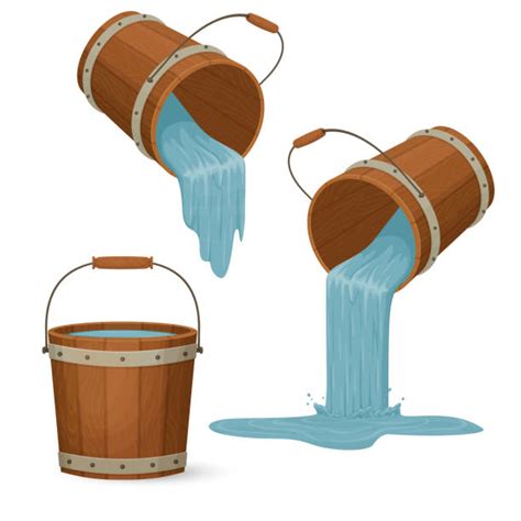 740 Pour Bucket Of Water Stock Illustrations Royalty Free Vector