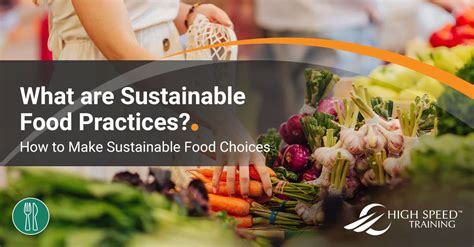 What Is Food Sustainability Choices And Importance
