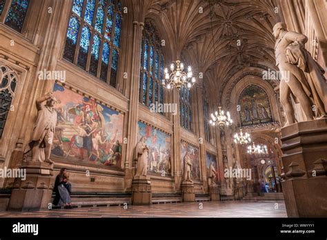 Palace Westminster London Interior Fotos Und Bildmaterial In Hoher