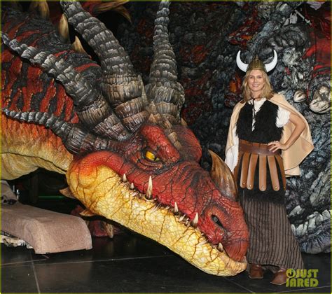Heidi Klum Gets Eaten By A Dragon Photo 2697084 Heidi Klum Kyle