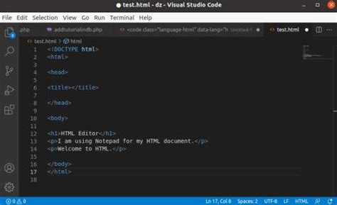 HTML Editors Top Apps Notepad TextEdit Visual Studio Code