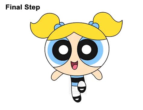 How To Draw Bubbles Powerpuff Girls Video Step By Step Pictures 4158 Hot Sex Picture