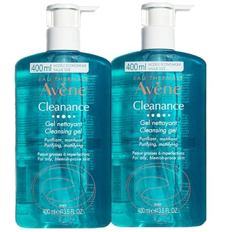 🇸🇬 Sg Instock Avene Cleanance Gel Soapless Cleanser 400ml 300ml 200ml