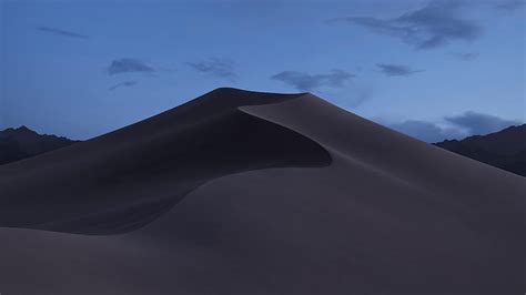 Free Download Stock Macos Mojave Dunes Night Desert 5k Hd