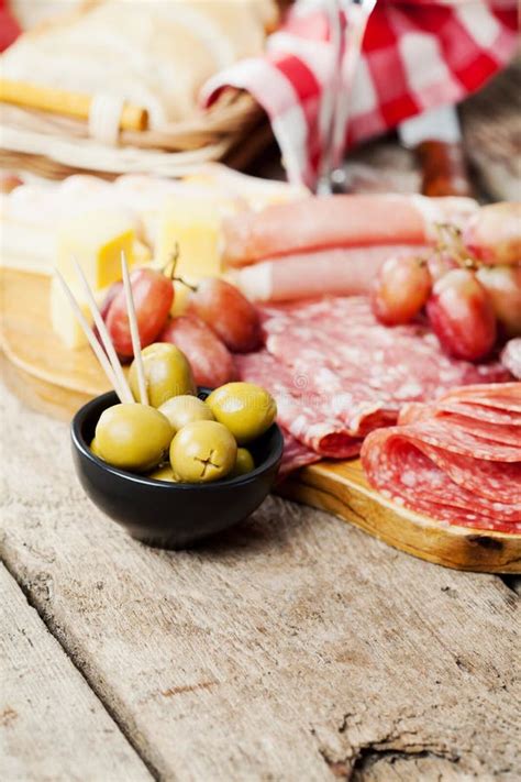 Cold Cuts Stock Photo Image Of Meal Antipasti Bacon 45575944