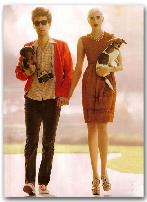 My Vintage Love Affair Dogs In Fashion Fashion Hipster Couple Vogue Us