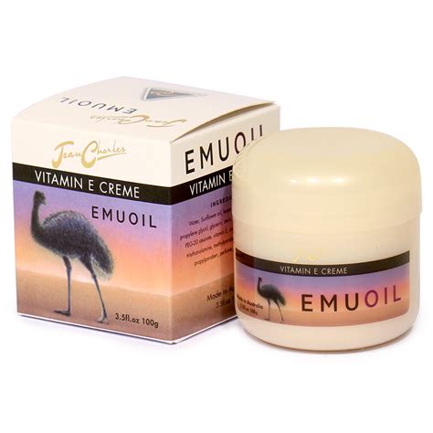 Emu Oil Vitamin E Cr Me G Jar Jean Charles Cosmetics