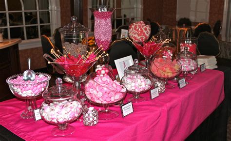 pink candy tables we called the mena table we made at the valley regency pink candy table white