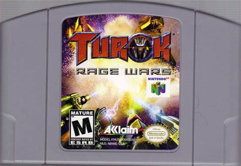 Turok Rage Wars Cover Or Packaging Material Mobygames