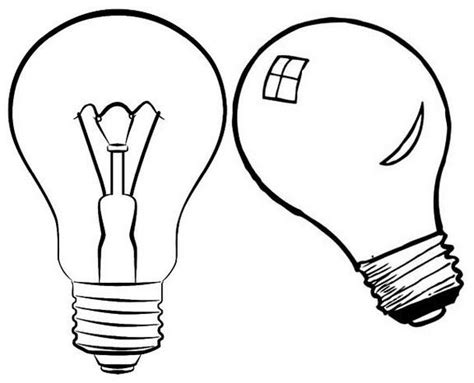Top Ten Lamp Coloring Pages to Start Learning Electronics for Kids