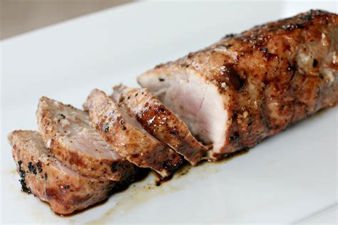 Grill pork, turning occasionally with tongs, until charred and a thermometer inserted into the thickest part of the tenderloin reads 145°, about 20 minutes. Grilled BBQ Pork Tenderloin | Normal Cooking