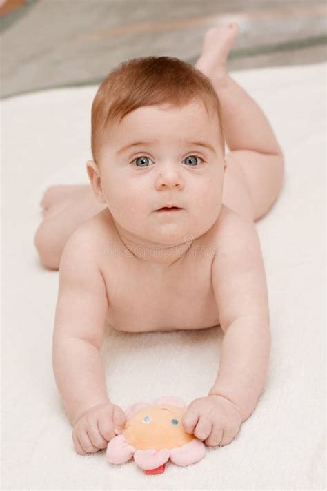 Sweet Baby Girl Stock Image Image Of Childcare Healthy 12725797