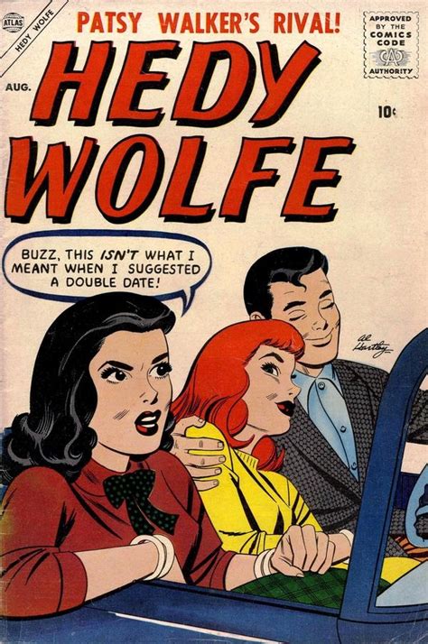 patsy walker s rival hedy wolfe 1 and only 1957 in arthur chertowsky s artist fred