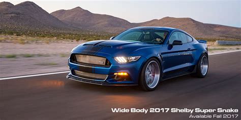 Shelby Shows Super Snake Wide Body Concept Ford Authority