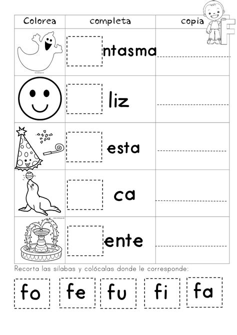 Mi Cuadernillo De Sílabas Iepágina10 Imagenes Educativas
