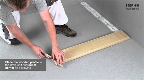 How To Install Unidrain® Wet Room Installation With Glass Youtube