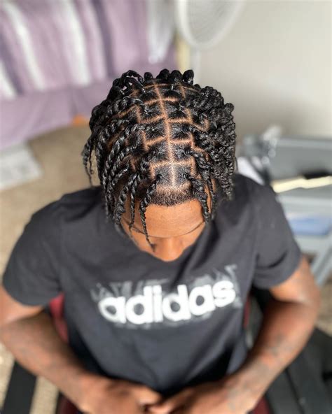 10 Superfly Twisted Hairstyles For Men Mens Braids Hairstyles Twist