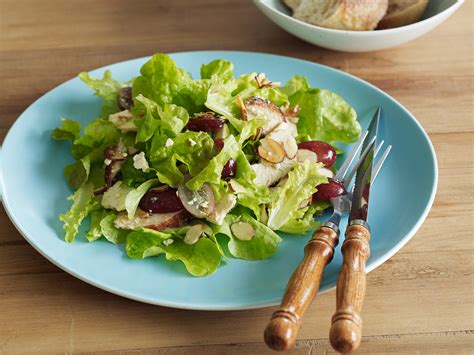 Fried chicken has become such a popular fast food that few americans cook it at home anymore. Pan-fried Chicken Salad with Grapes, Almonds & Raspberry ...