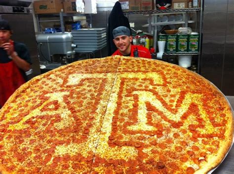 Big Lou S Pizza In San Antonio Made A Special Pizza For Tonight R Cfb