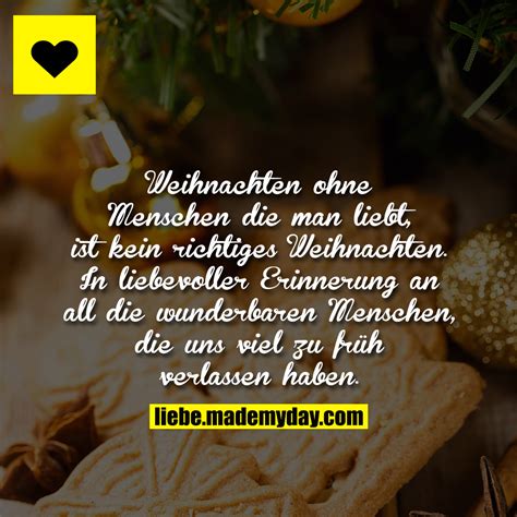 Manchmal ist sie auch zu sehr. Weihnachten ohne Menschen die man ... - Made My Day