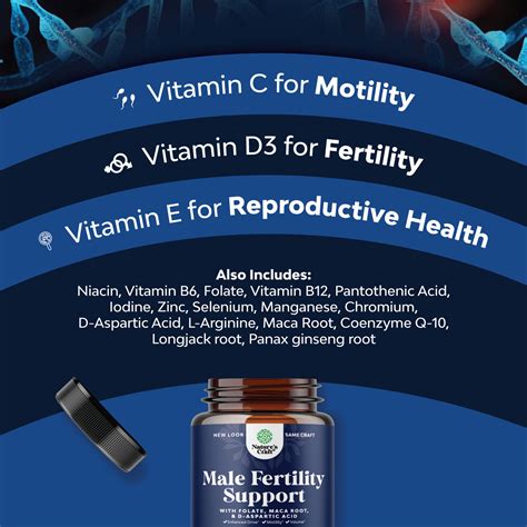Prenatal Multivitamin Male Fertility Supplement With L Arginine D
