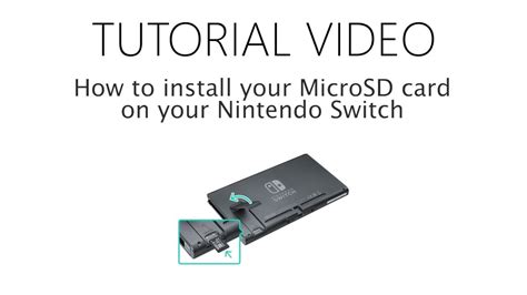 The nintendo switch comes with 32 gb of internal storage. Video Tutorial: How to Install a microSD Card on Nintendo ...