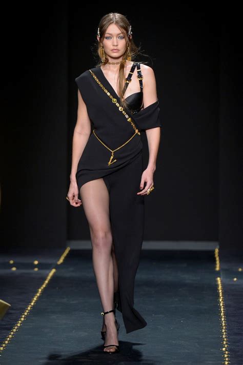 Gigi Hadid At Versace Runway Show At Mfw In Milan 02222019 Hawtcelebs