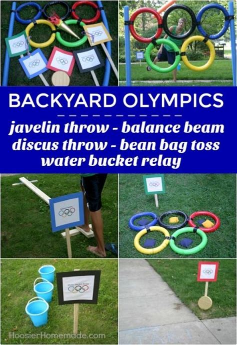 Team at the tokyo games. BACKYARD OLYMPICS -- Get the whole family involved in the Olympic Games! These fun and EASY ...