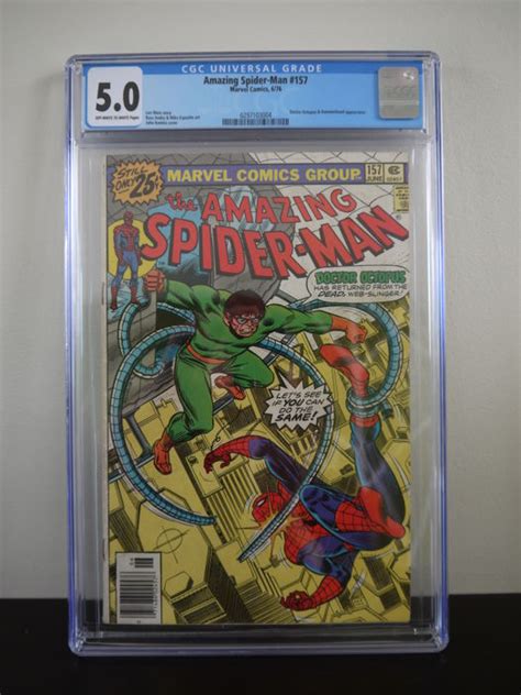 Amazing Spider Man 157 Cgc Graded 50 1976 Catawiki