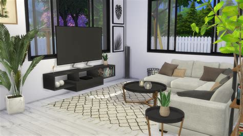 Modelsims4 • The Sims 4 Livingroom Orlando Included Sofa