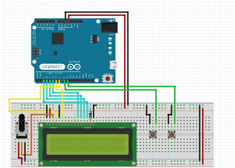 Stopwatch Using Arduino And Lcd Start Stop Reset Button