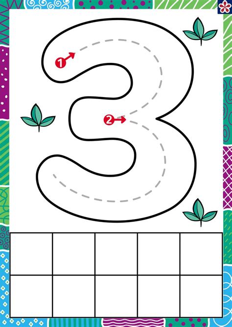 Free Printable Numbered Play Doh Mats Numbers