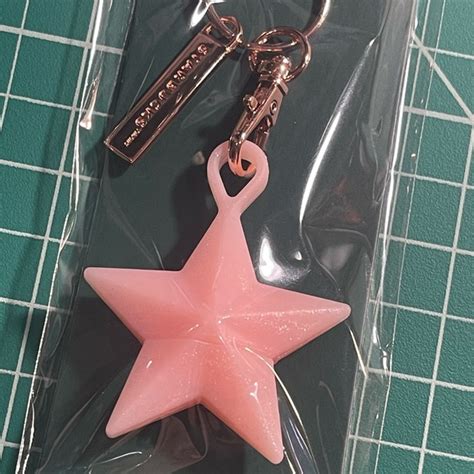 Starbucks Accessories Nwtstarbucks Holiday 223 Pink Star Keychain