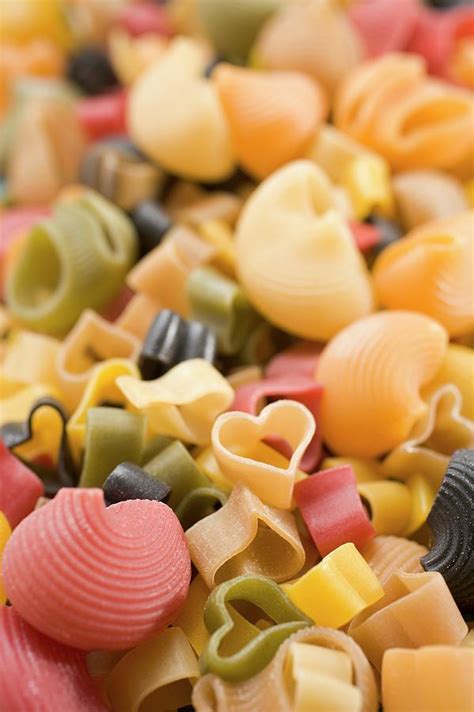 Coloured Pasta Full Frame Photograph By Foodcollection Fine Art America