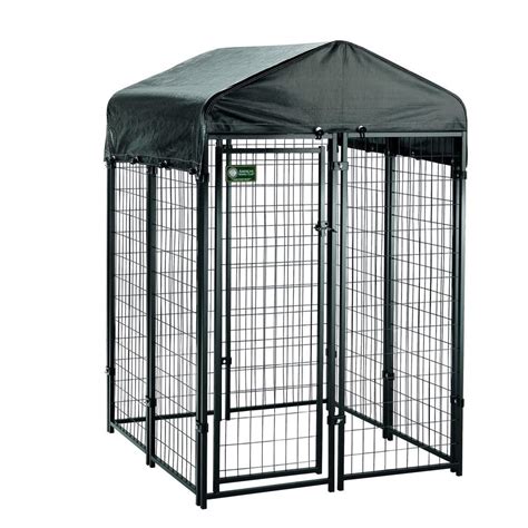 American Kennel Club 4 Ft X 4 Ft X 6 Ft Uptown Premium Dog Kennel