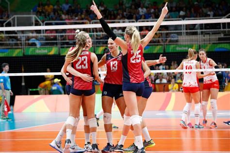 Rio Olympics Usa Vs Serbia Womens Volleyball Newsday