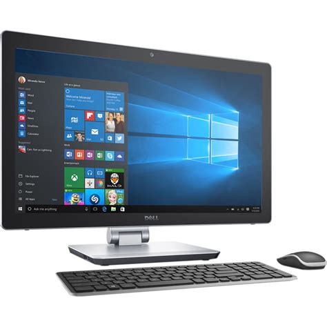 This post describes how to set up a dell u3417w monitor to be used by two computers. Dell 24" Inspiron 24 7000 Multi-Touch All-in-One I7459-4129BS