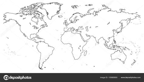 Planisfero Bianco E Nero Idee Cartina Geografica Mond Vrogue Co