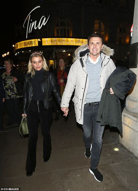 billie faiers celebrates her birthday with fiancé greg shepherd daily mail online