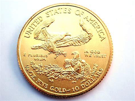 2013 10 Dollars “american Gold Eagle” 14oz 9999 Fine Gold Bullion