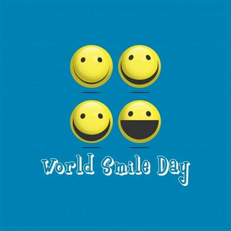 world smile day vector hd images world smile day vector template design illustration smile